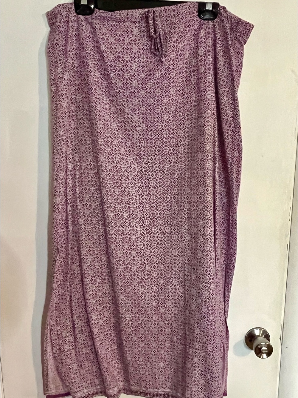 Boho A-line Maxi Skirt 100% Cotton